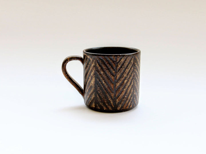 Herringbone Karatsu Mug - Crafted By Seitoen