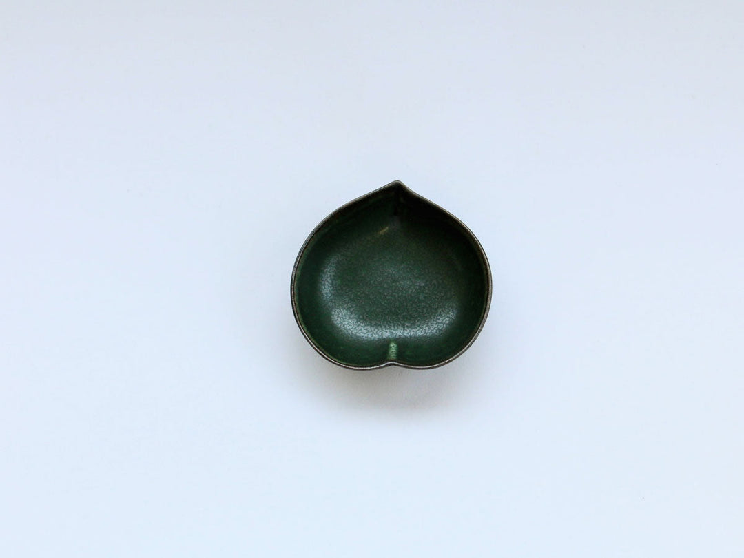 Peach Small Bowl with Green Rim Glaze - Crafted By Koyo Kiln