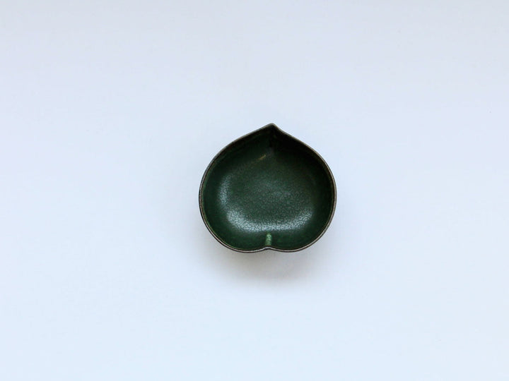 Peach Small Bowl with Green Rim Glaze - Crafted By Koyo Kiln