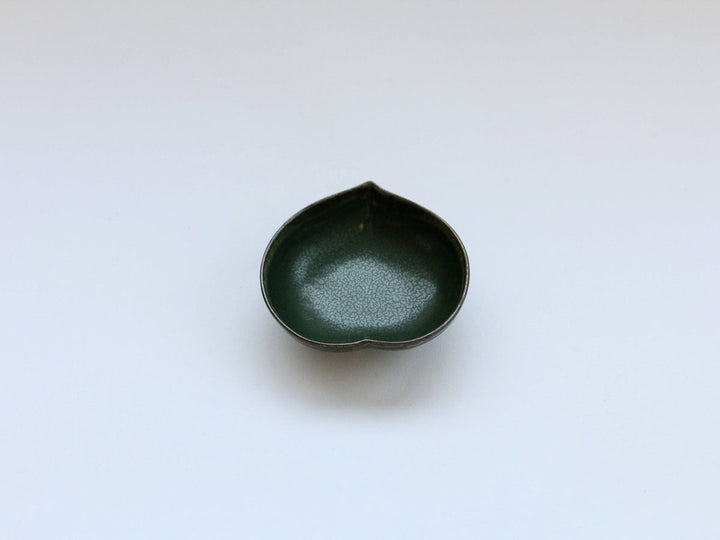 Peach Small Bowl with Green Rim Glaze - Crafted By Koyo Kiln