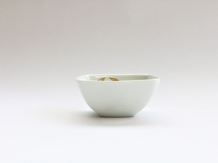 Flower Temari Square Small Dish, Purple — Hand-Glazed Japanese Porcelain by Koso Kiln