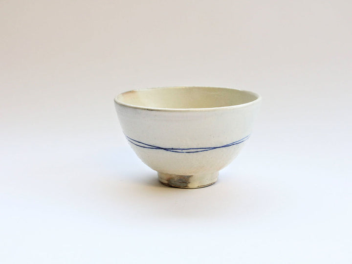 Gosu Line Rice Bowl Large Crafted By Furutani Pottery