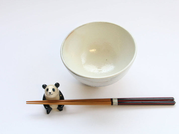 Gosu Line Rice Bowl Large Crafted By Furutani Pottery