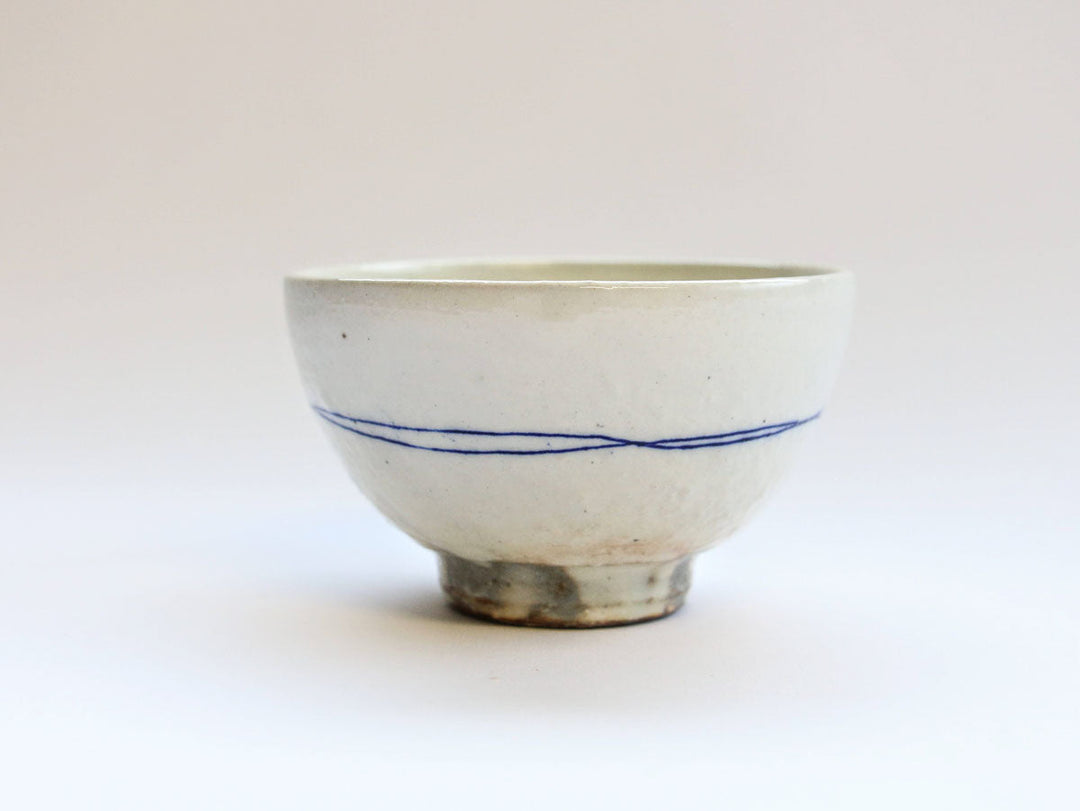 Gosu Line Rice Bowl Small Crafted By Furutani Pottery