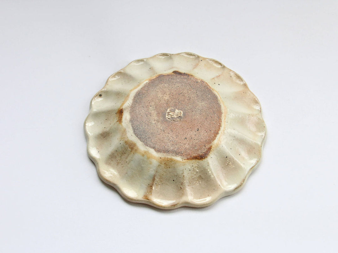 Iron-Speckled Lobed Deep Plate, Small — Hand-Glazed Japanese Pottery by Furutani Pottery