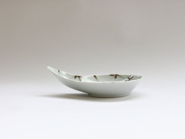 Flower-Lattice Gourd Plate, Purple — Hand-Glazed Japanese Porcelain by Tokushichi Kiln