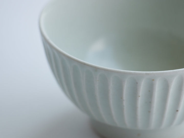 Small Ash Glazed Gikurawanka Bowl — Wood-Fired Japanese Porcelain by My Store