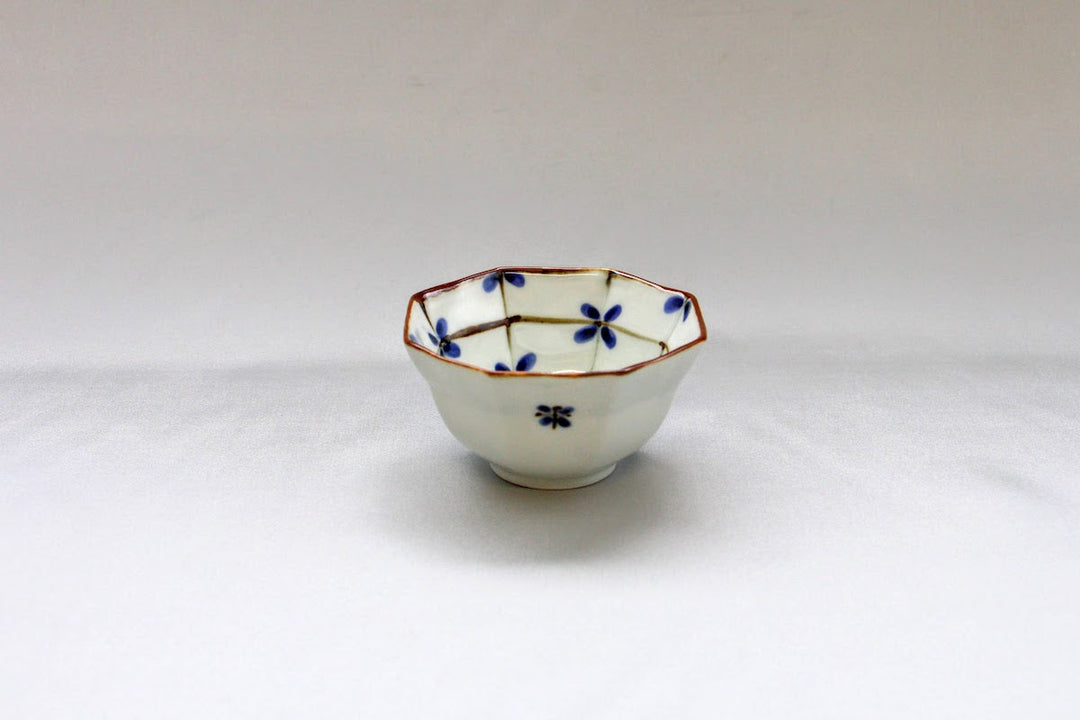 Rim Octagonal Small Sabi Yotsuba, Porcelain