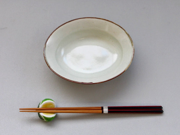 Rim Oval Bowl Small Sabi Richo - Crafted By Koyang Kiln