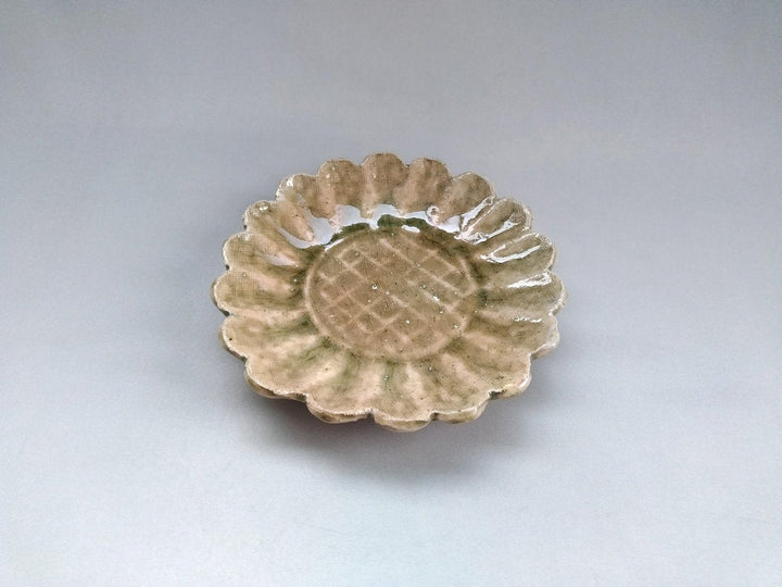 Ash Glazed Rinka Plate - Crafted By Hiroshi Sato