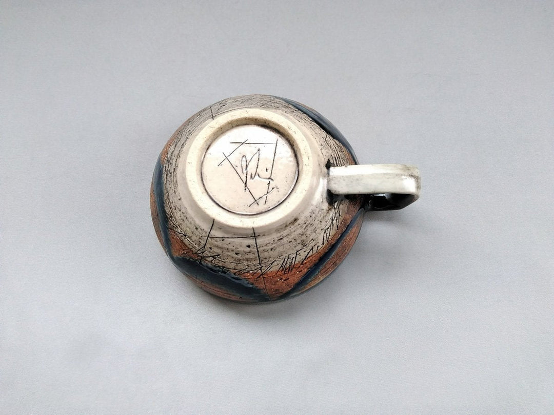 Cafe Soup Eye Blue - Crafted By Kakurin Kiln