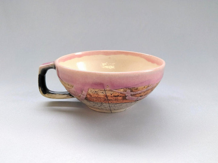 Cafe Soup Pink — Hand-Glazed Japanese Pottery by Kakurin Kiln