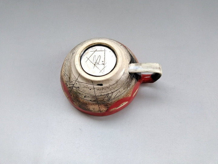 Cafe Soup Red - Crafted By Kakurin Kiln