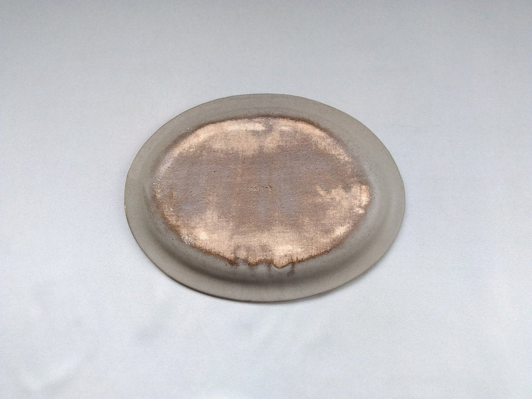 Color Matte Oval Plate M Gray - Crafted By Takuya Ohara