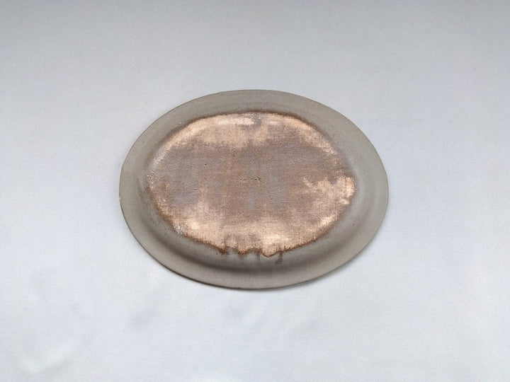 Color Matte Oval Plate M Gray - Crafted By Takuya Ohara