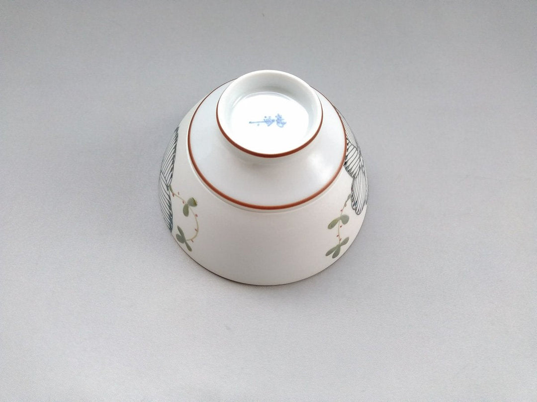 Luster Floral Kasuga Bowl Black Large - Crafted By Fukuho Kiln