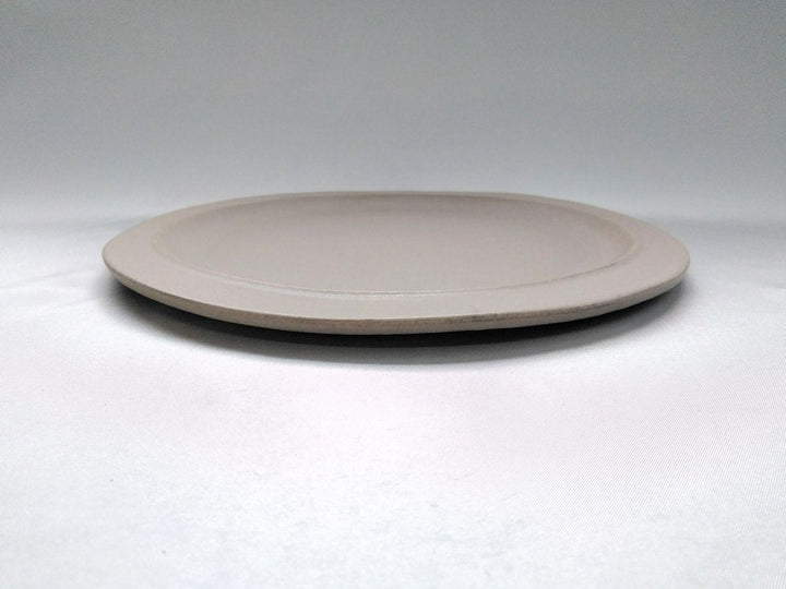 Color Matte Rim Plate Large Gray - Crafted By Takuya Ohara
