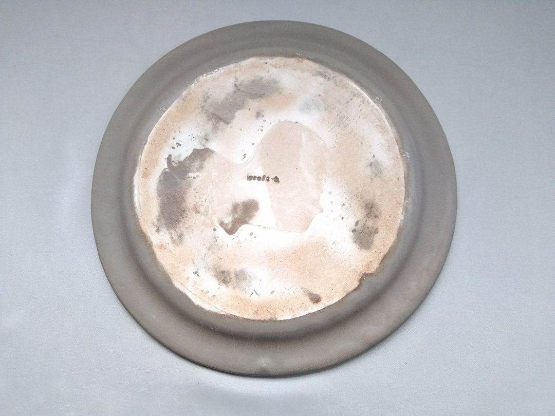 Color Matte Rim Plate Large Gray - Crafted By Takuya Ohara