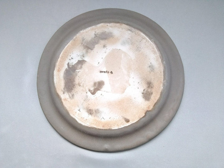 Color Matte Rim Plate Large Gray - Crafted By Takuya Ohara