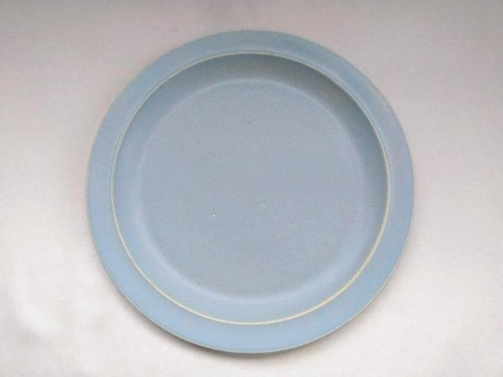 Color Matte Rim Plate Large Blue - Crafted By Takuya Ohara