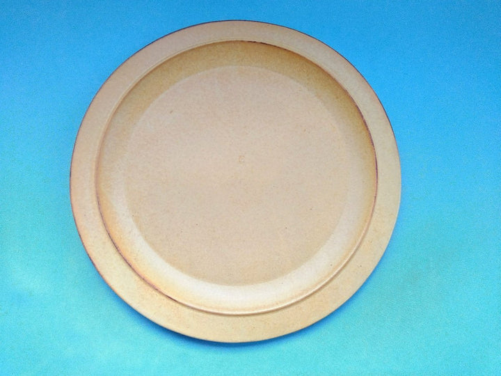 Color Matte Rim Plate Large Yellow - Crafted By Takuya Ohara