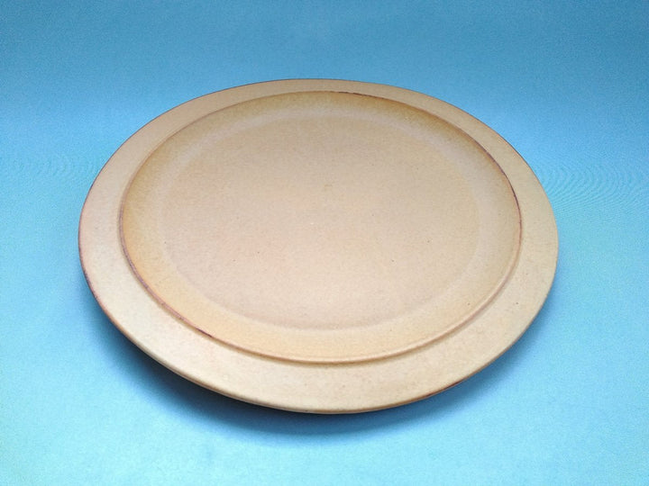 Color Matte Rim Plate Large Yellow - Crafted By Takuya Ohara