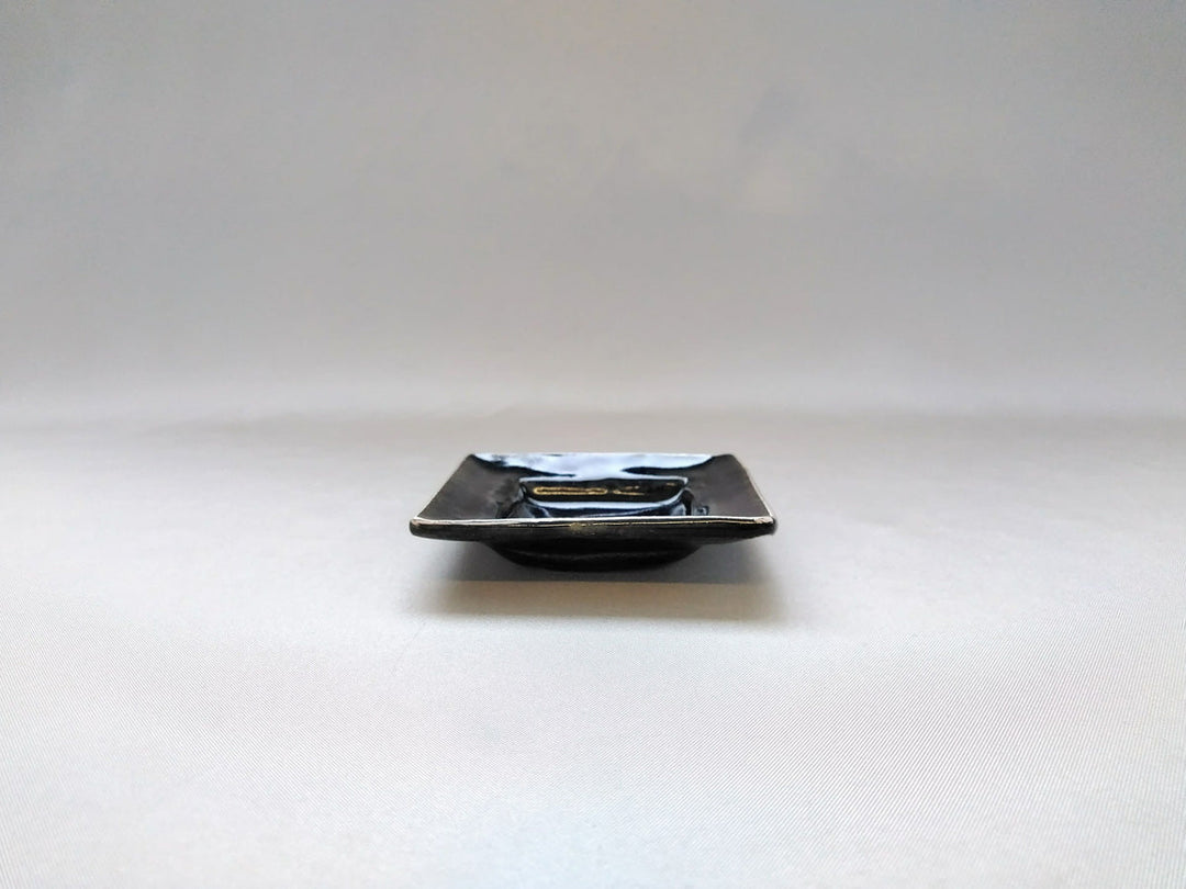 LapisLazuli Silver 2-Sun Square Plate - Crafted By Masaaki Hibino