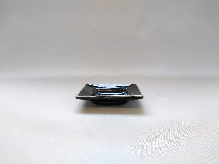 LapisLazuli Silver 2-Sun Square Plate - Crafted By Masaaki Hibino