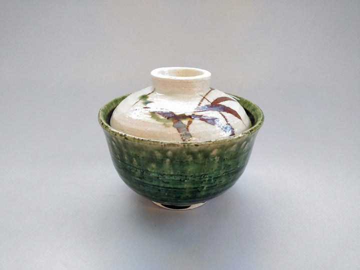 Oribe grass Pattern lid - Crafted By Renji Nakagaki