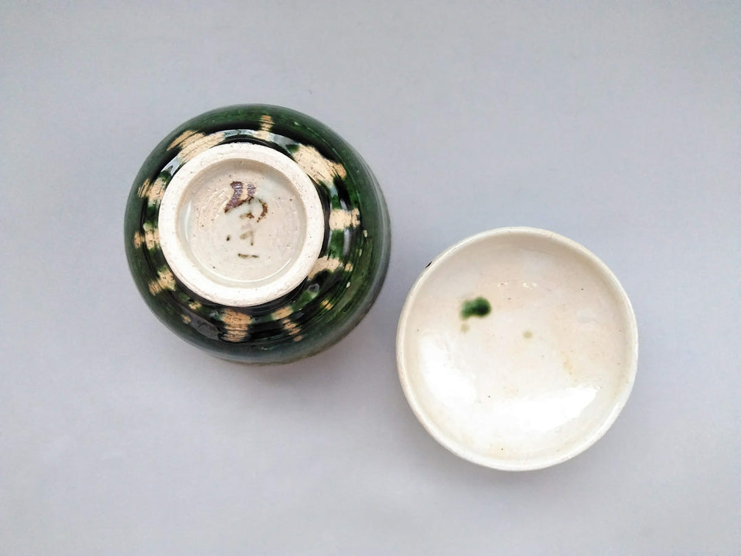 Oribe grass Pattern lid - Crafted By Renji Nakagaki