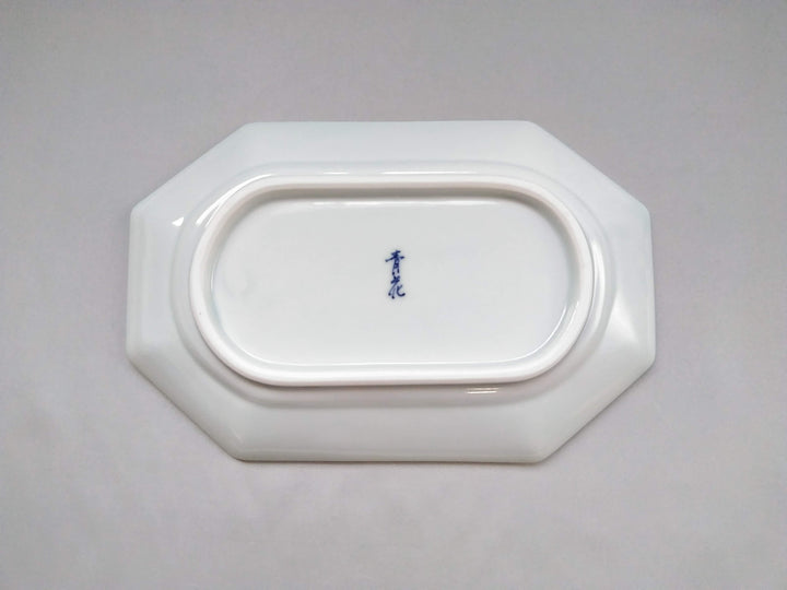 Nagasaki Pattern Octagonal Long Square Plate - Crafted By Shingama