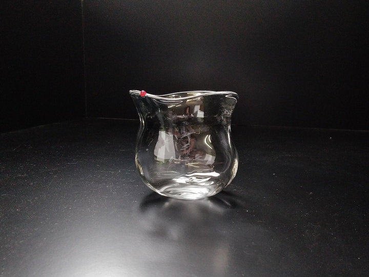 Pochikoro Glass Red - Crafted By Mitsuhiro Hara
