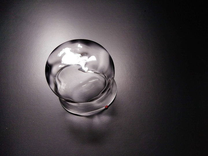 Pochikoro Glass Red - Crafted By Mitsuhiro Hara