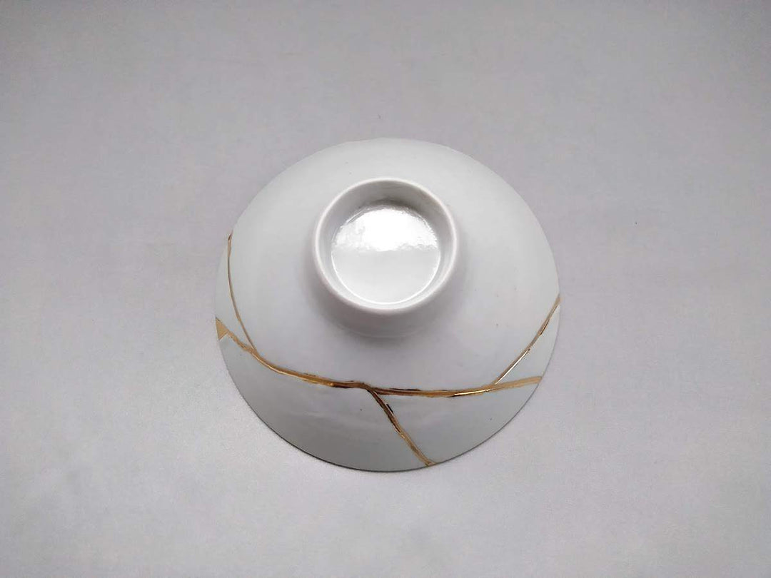 Lee Chao Kintsugi Flat Small Bowl - Crafted By Kanemon Kiln