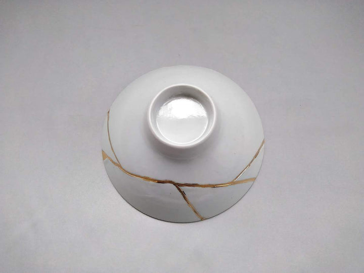 Lee Chao Kintsugi Flat Small Bowl - Crafted By Kanemon Kiln