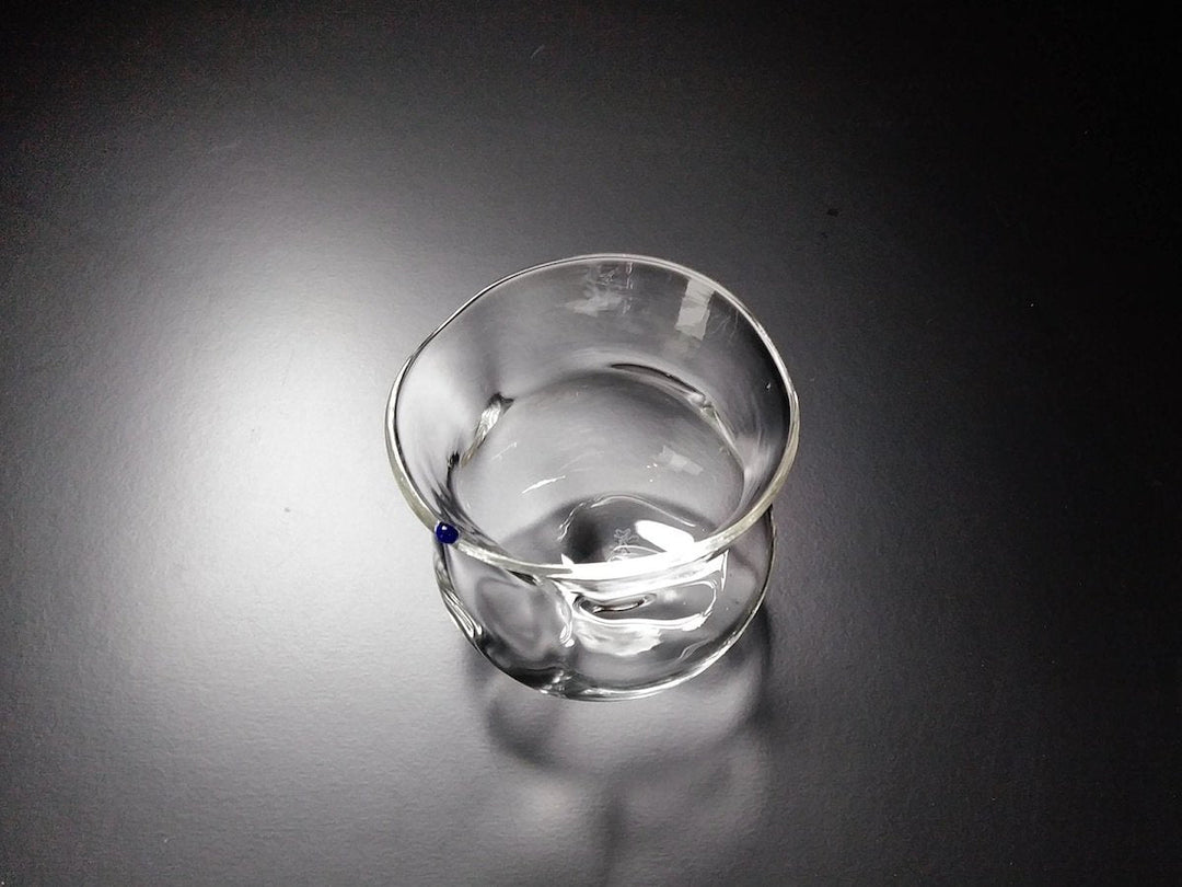 Pochikoro Glass Blue - Crafted By Mitsuhiro Hara