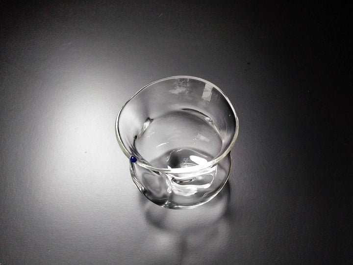 Pochikoro Glass Blue - Crafted By Mitsuhiro Hara