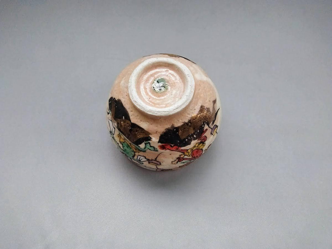 Fake Wind God and Thunder God Round Cup - Crafted By Hitori Wada
