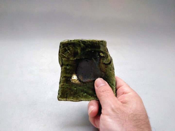 Oribe Laminated Square Small Plate - Crafted By Kazuhito Yamamoto
