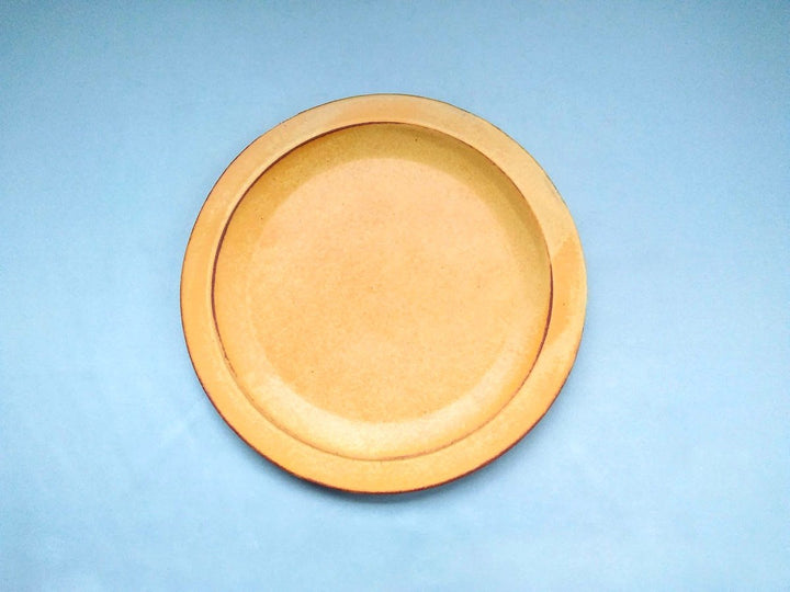 Color Matte Rim Plate Yellow - Crafted By Takuya Ohara