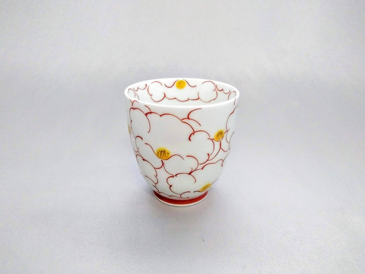 Flower Tea Cup Red - Crafted By Koso Kiln