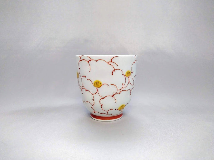 Flower Tea Cup Red - Crafted By Koso Kiln
