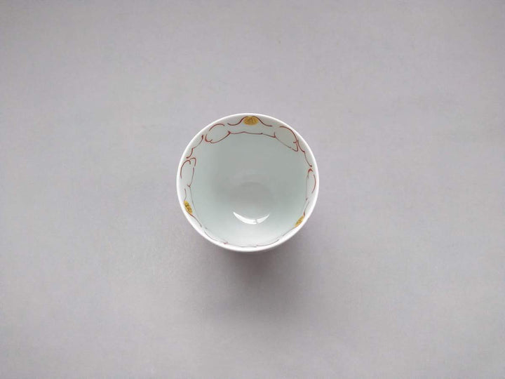 Flower Tea Cup Red - Crafted By Koso Kiln