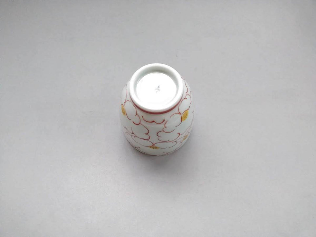 Flower Tea Cup Red - Crafted By Koso Kiln