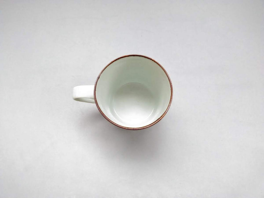 Ridged Cafe Mug Sabi Joseon Dynasty — Hand-Glazed Japanese Pottery by Koyo Kiln
