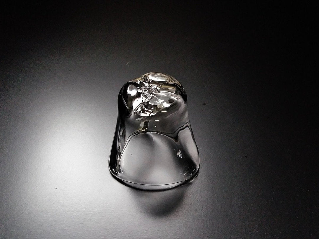 Wave rock Glass - Crafted By Mitsuhiro Hara