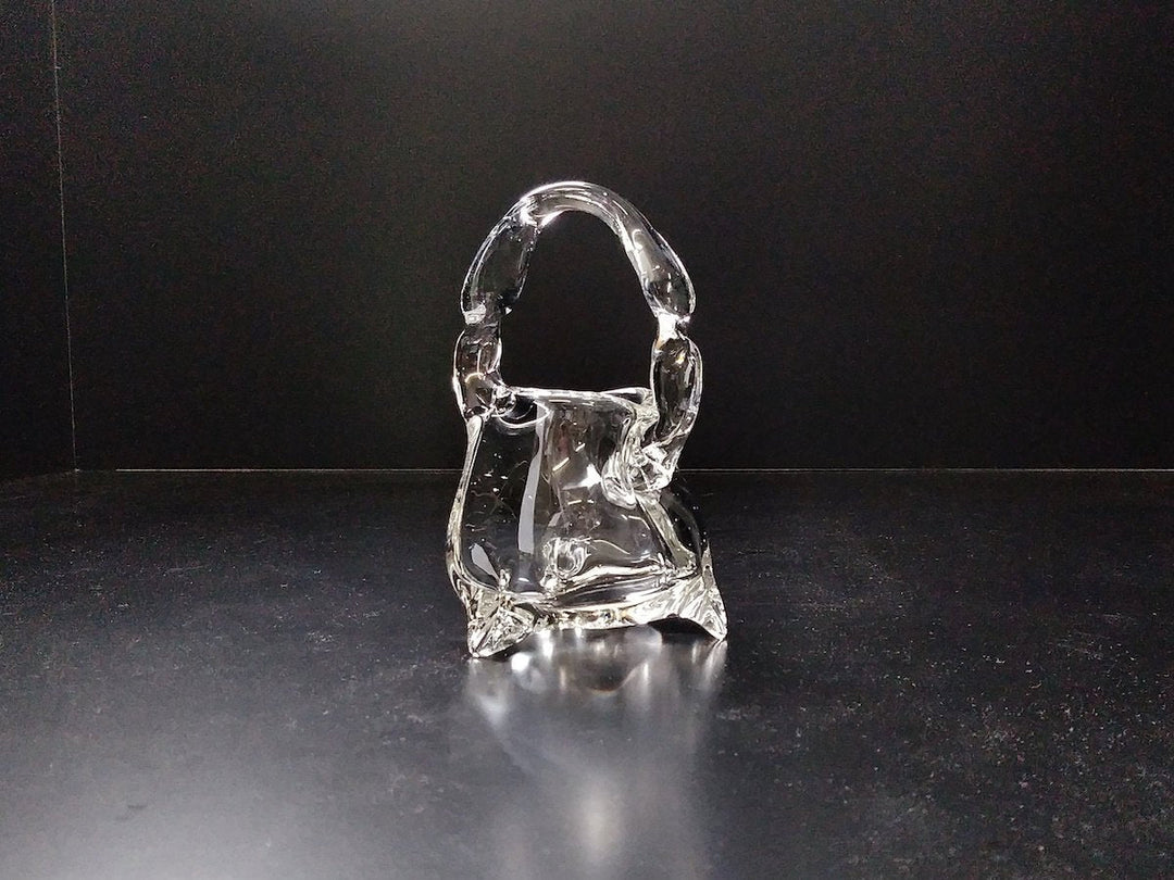 Three-Legged Vase (basket type) - Crafted By Mitsuhiro Hara