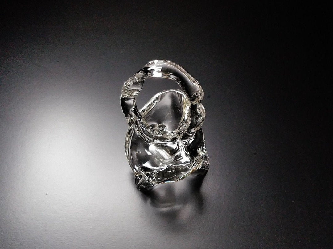 Three-Legged Vase (basket type) - Crafted By Mitsuhiro Hara