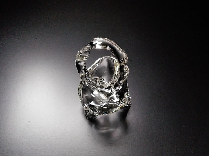 Three-Legged Vase (basket type) - Crafted By Mitsuhiro Hara