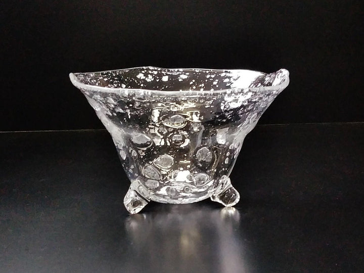 Torn cloud Three-Legged Bowl - Crafted By Hiroko Takayama